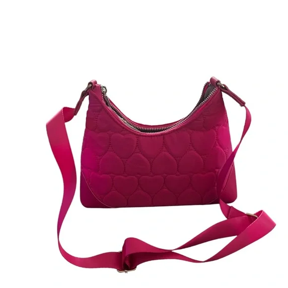 Hot pink shoulder bag - Picture 2 of 3